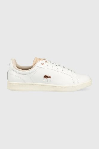 Lacoste sneakers carnaby pro culoarea alb, 44sfa0061