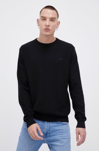 Lee pulover bărbați, culoarea negru