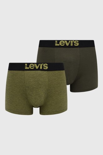 Levi's boxeri (2-pack) 2-pack barbati, culoarea verde