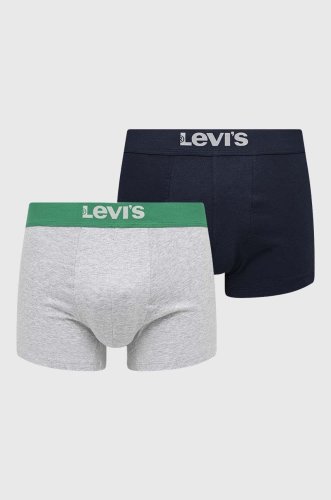 Levi's boxeri 2-pack barbati, culoarea gri