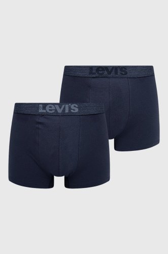 Levi's boxeri (2-pack) culoarea albastru marin