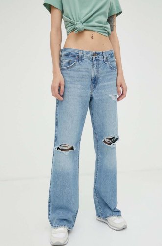 Levi's jeansi baggy boot femei medium waist