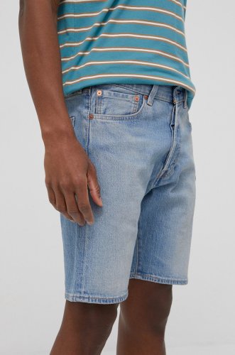 Levi's pantaloni scurți jeans barbati, 36512.0147-lightindig