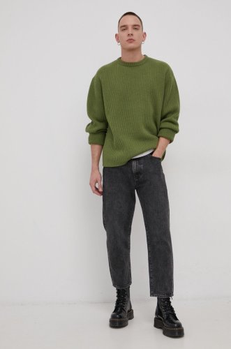 Levi's pulover de lână bărbați, culoarea verde