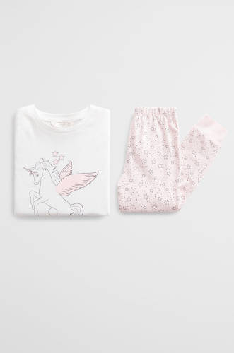 Mango kids - pijama copii unicorn 110-164 cm