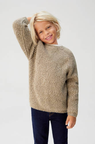 Mango kids - pulover copii tierra 110-164 cm