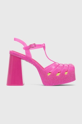 Melissa sandale melissa party heel ad culoarea roz, m.33818.ah871