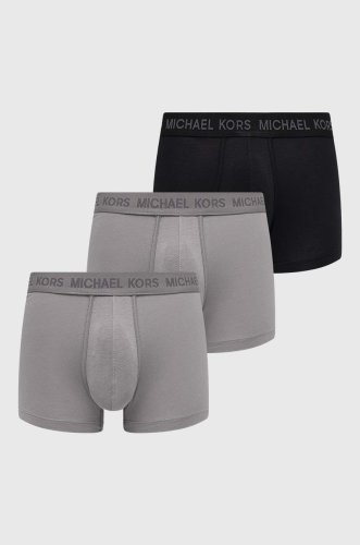 Michael kors boxeri 3-pack barbati, culoarea gri