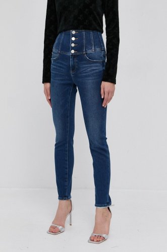 Miss sixty jeans din amestec de cașmir glenda femei, high waist