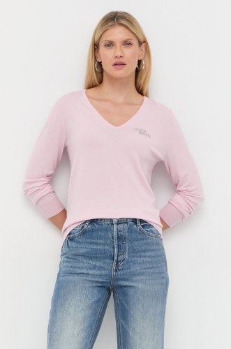 Miss sixty pulover de lana femei, culoarea roz, light