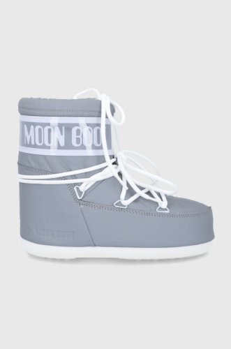 Moon boot cizme de iarnă mars reflex culoarea argintiu