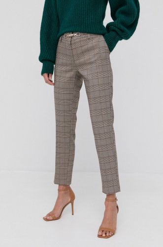 Morgan pantaloni femei, fason tigareta, medium waist