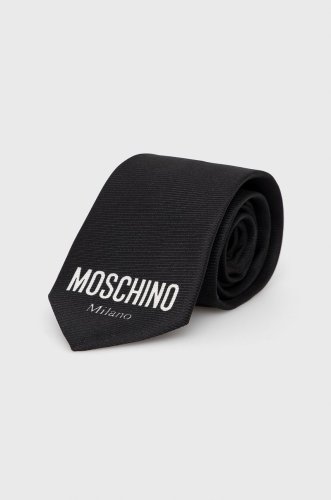 Moschino cravată culoarea negru