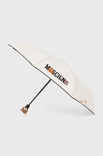 Moschino umbrela culoarea crem