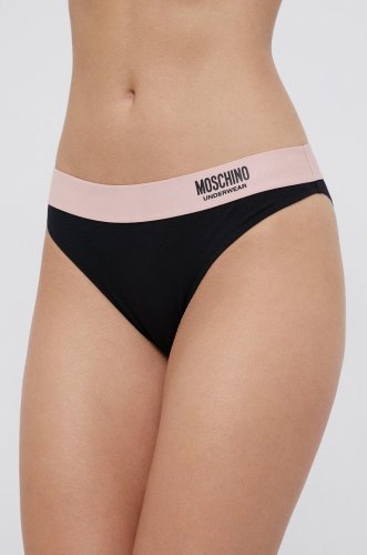 Moschino underwear chiloți culoarea negru