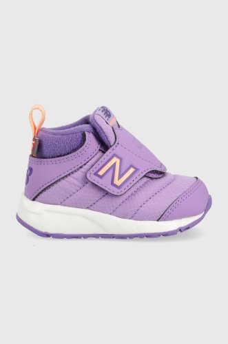 New balance cizme de iarna pentru copii itcozygp culoarea violet
