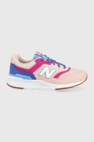 New balance pantofi copii gr997hsa culoarea roz