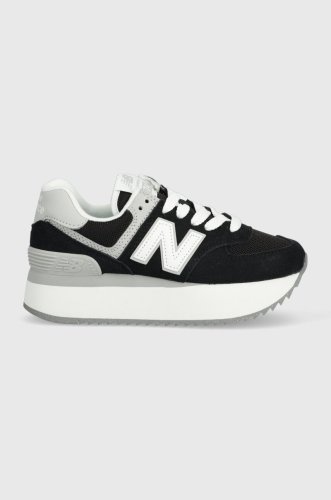 New balance sneakers wl574zsa culoarea negru wl574zsa-zsa