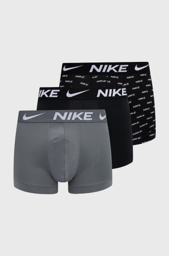 Nike boxeri (3-pack) bărbați, culoarea gri