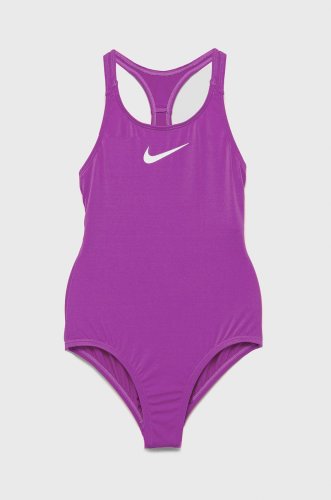 Nike kids costum de baie copii culoarea violet