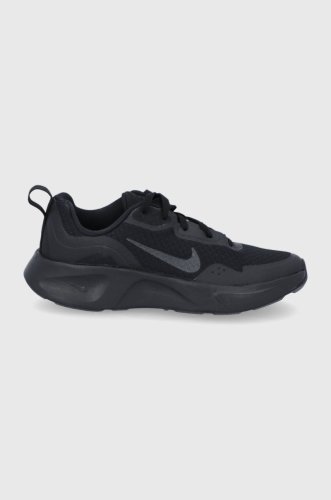 Nike kids pantofi wearallday culoarea negru
