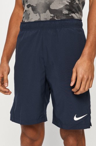 Nike pantaloni scurți bărbați, culoarea albastru marin