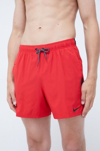 Nike pantaloni scurti de baie contend culoarea rosu