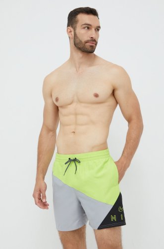 Nike pantaloni scurti de baie volley culoarea verde
