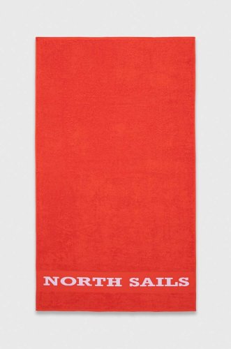 North sails prosop din bumbac culoarea portocaliu