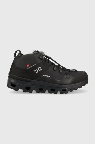 On-running pantofi cloudtrax waterproof femei, culoarea negru