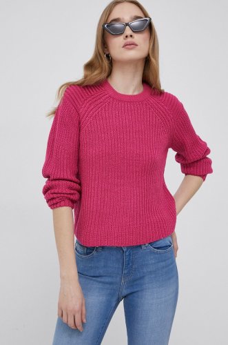 Only pulover femei, culoarea roz,