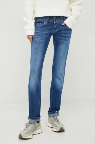 Pepe jeans jeansi venus femei high waist