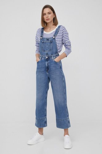 Pepe jeans salopete din denim shay adapt femei