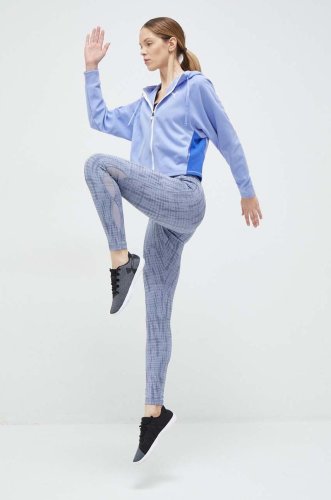 Puma jambiere de yoga studio culoarea gri, modelator