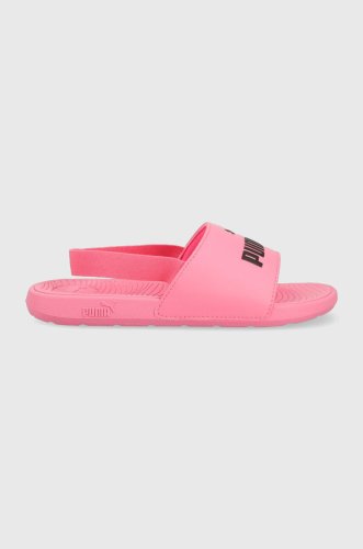 Puma sandale copii cool cat 2.0 backstrap ac ps culoarea roz