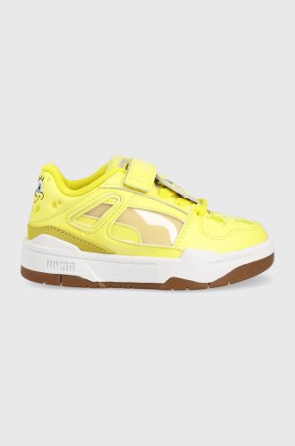 Puma sneakers pentru copii slipstream spongebob 2 ac+ ps culoarea galben