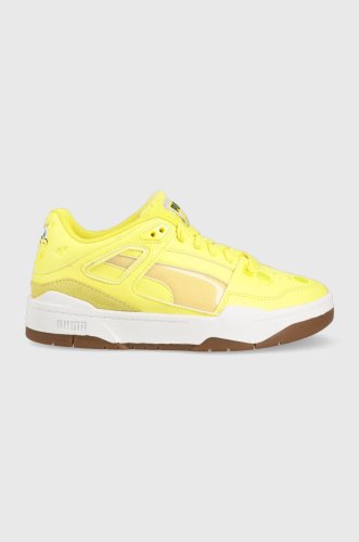 Puma sneakers pentru copii slipstream spongebob 2 jr culoarea galben