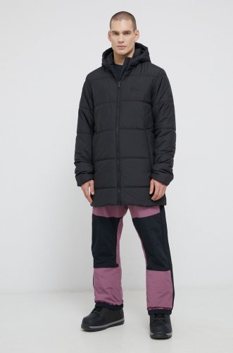 Quiksilver pantaloni snowboard bărbați, culoarea violet