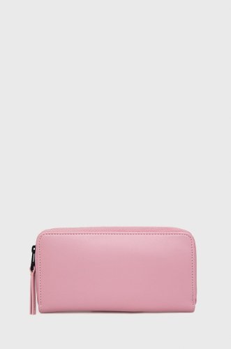 Rains portofel 16260 wallet , culoarea roz