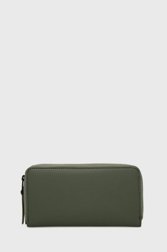 Rains portofel 16260 wallet , culoarea verde