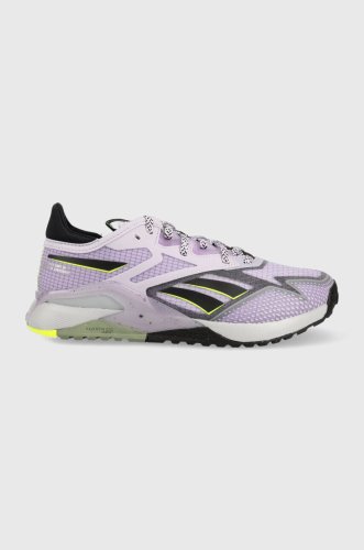Reebok pantofi de antrenament nano x2 tr adventure culoarea violet