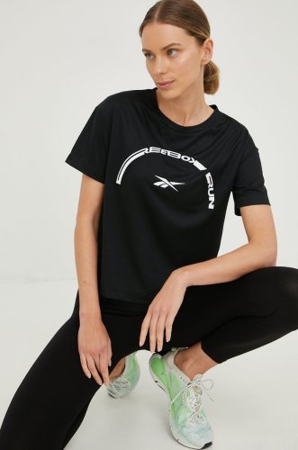 Reebok tricou de alergare workout ready culoarea negru