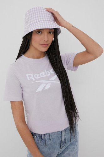 Reebok tricou femei, culoarea violet