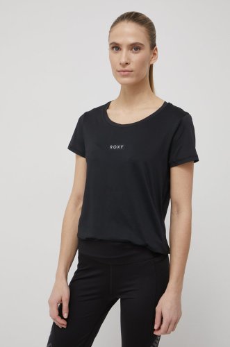 Roxy tricou femei, culoarea negru
