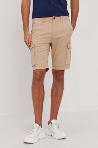 Selected pantaloni scurți bărbați, culoarea bej