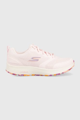 Skechers pantofi de alergat gorun consistent stamina culoarea roz