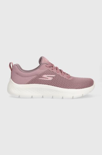 Skechers pantofi de antrenament gowalk flex alani culoarea roz