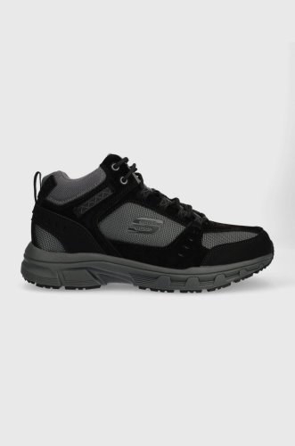 Skechers pantofi oak canyon - ironhide barbati, culoarea negru