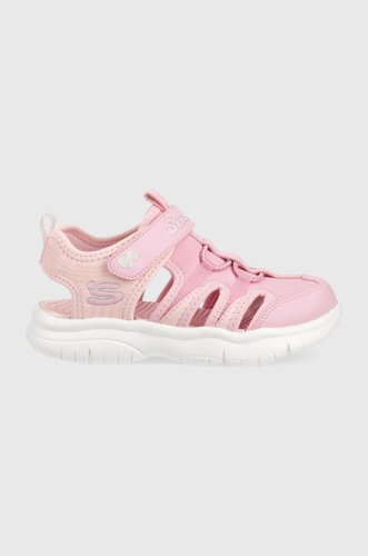 Skechers sandale copii culoarea roz