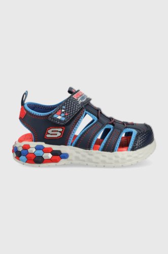 Skechers sandale copii mega splash 2.0 culoarea albastru marin